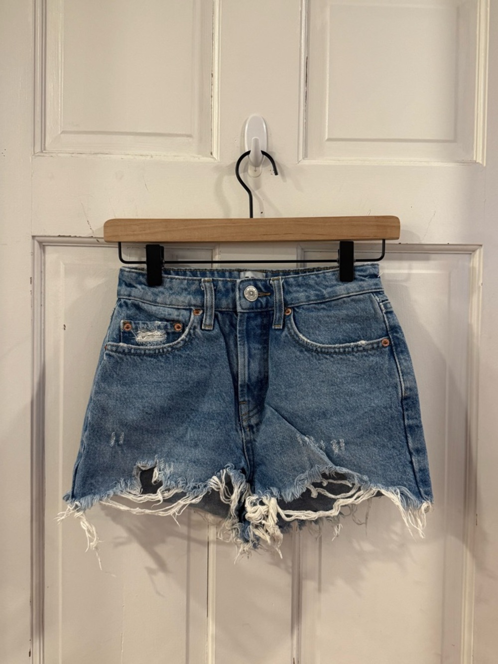 BDG Summer Cut Off Denim Shorts